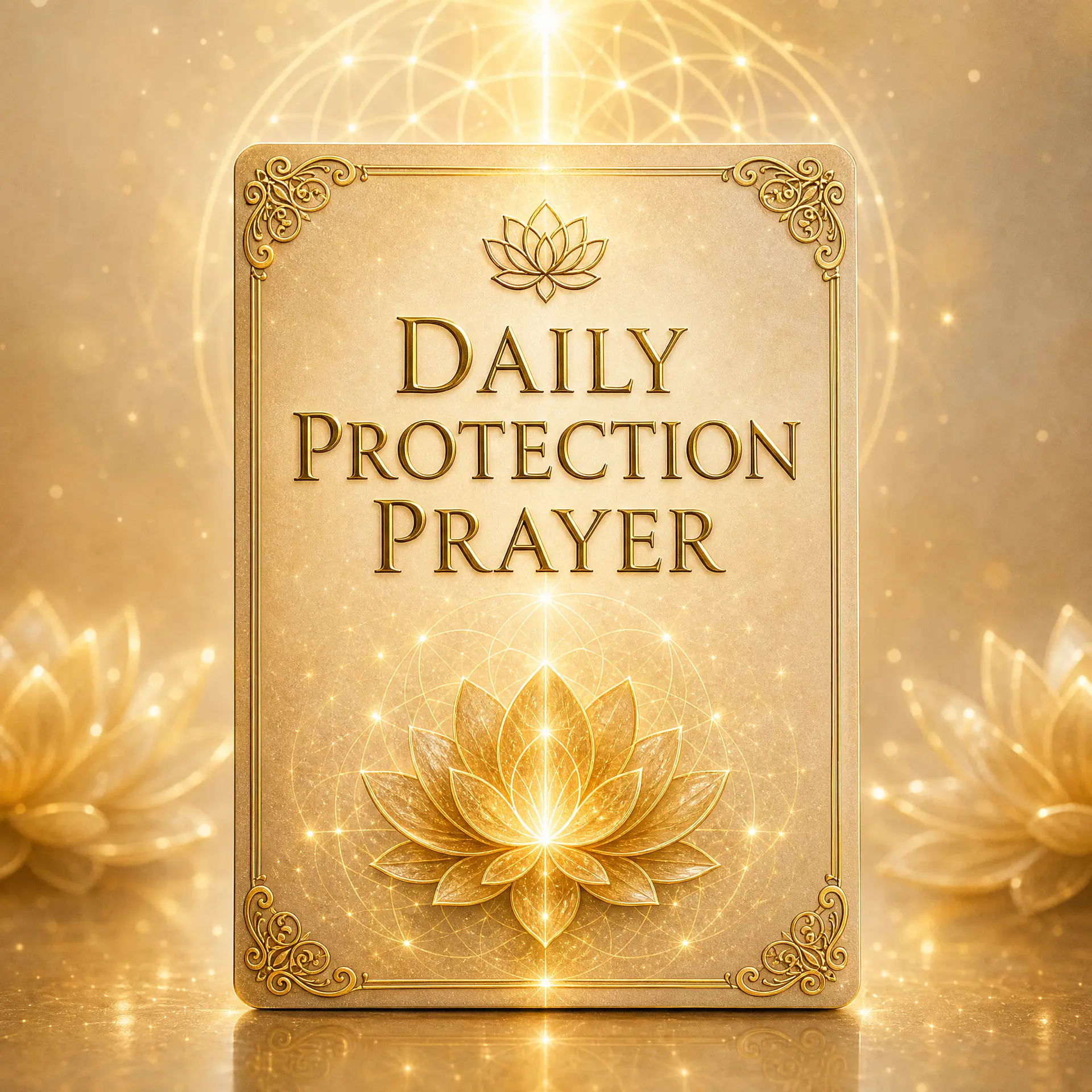 Daily Protection Prayer — bonus #3